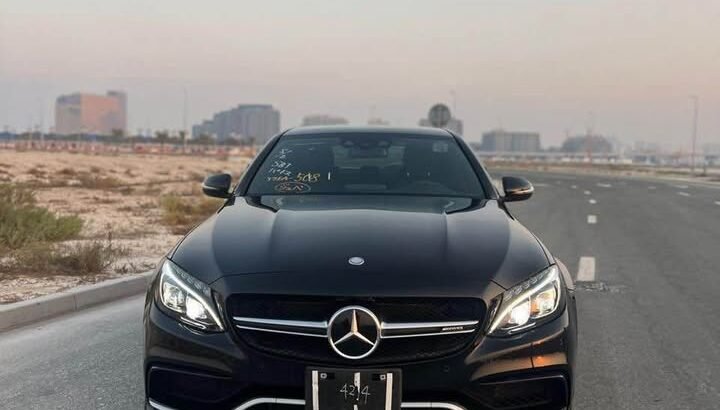 MERCEDES BENZ AMG C63s (Japanese spec)