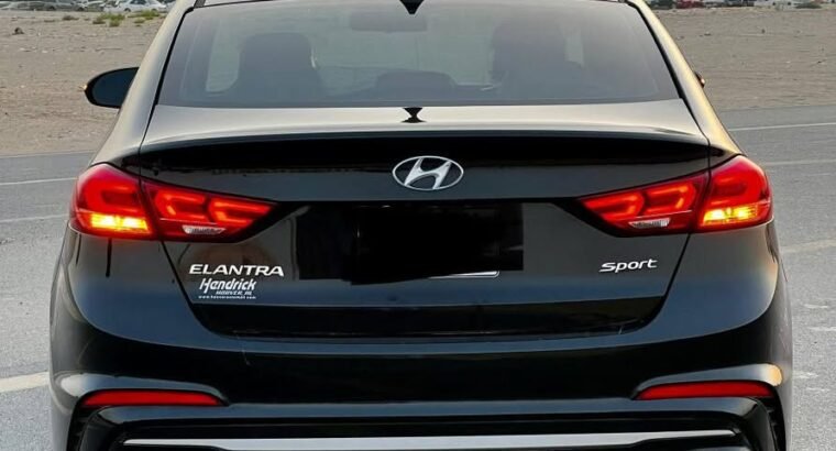 ( 1.6L) Hyundai Elantra Sports & Limited Edition 2018 Full Option