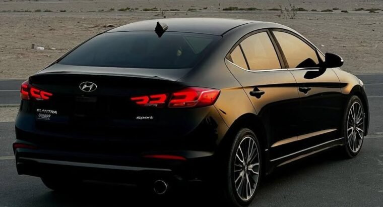 ( 1.6L) Hyundai Elantra Sports & Limited Edition 2018 Full Option