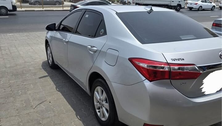 Toyota corolla 2016 GCC 2.0