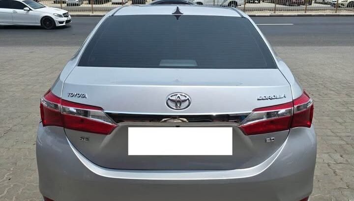 Toyota corolla 2016 GCC 2.0