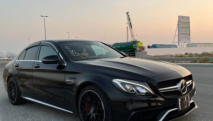 MERCEDES BENZ AMG C63s (Japanese spec)