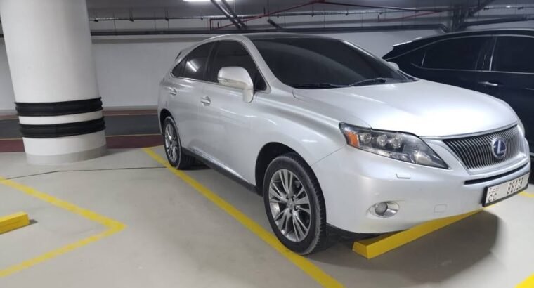 Lexus RX450h 4WD Premium Japan 2011