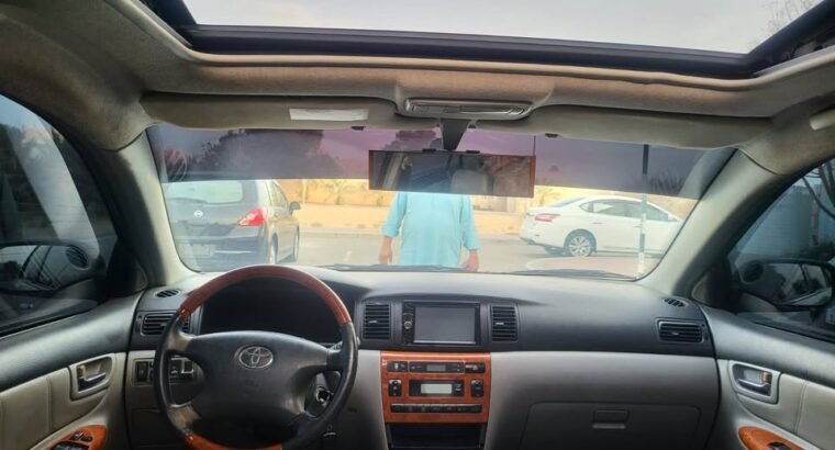 TOYOTA COROLLA MODEL 2006 FULL OPTION 1 YEAR COMPLETE MULKIYA FRESH IMPORT JAPAN