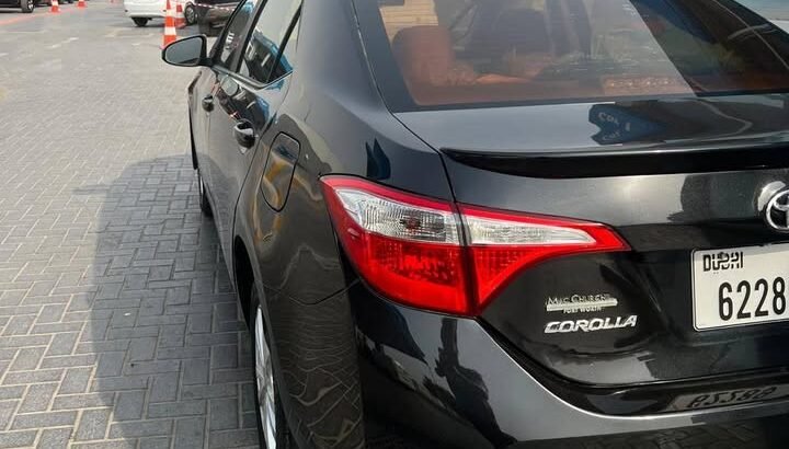 Toyota Corolla American 1.6 model 2016