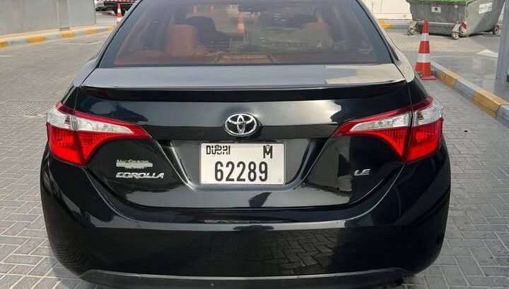 Toyota Corolla American 1.6 model 2016