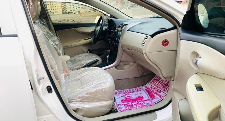 Toyota corolla Model 2013.