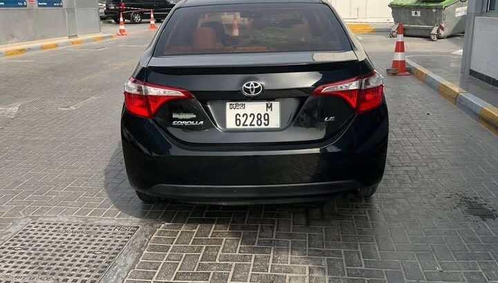 Toyota Corolla American 1.6 model 2016