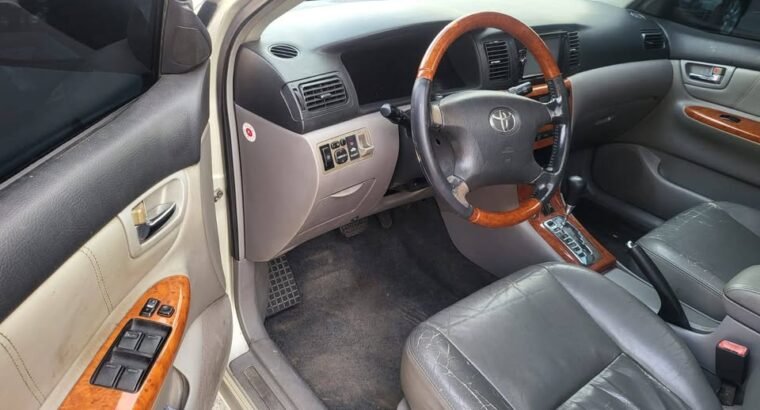 TOYOTA COROLLA MODEL 2006 FULL OPTION 1 YEAR COMPLETE MULKIYA FRESH IMPORT JAPAN