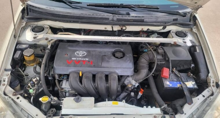 TOYOTA COROLLA MODEL 2006 FULL OPTION 1 YEAR COMPLETE MULKIYA FRESH IMPORT JAPAN