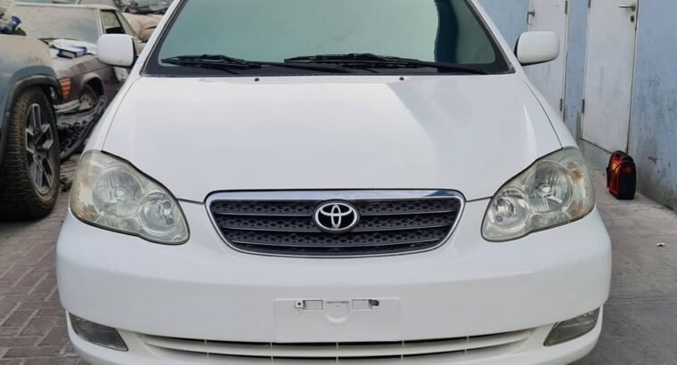 Toyota Corolla 2006 Model Japanese Fresh Import non accident great