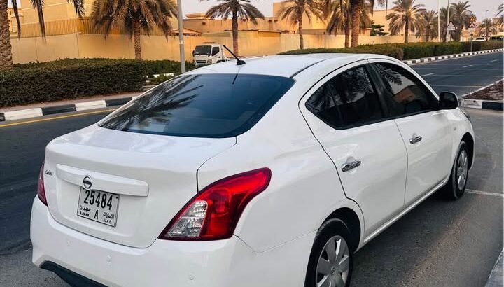 Nissan sunny 2019 GCC mulkia valid for one year