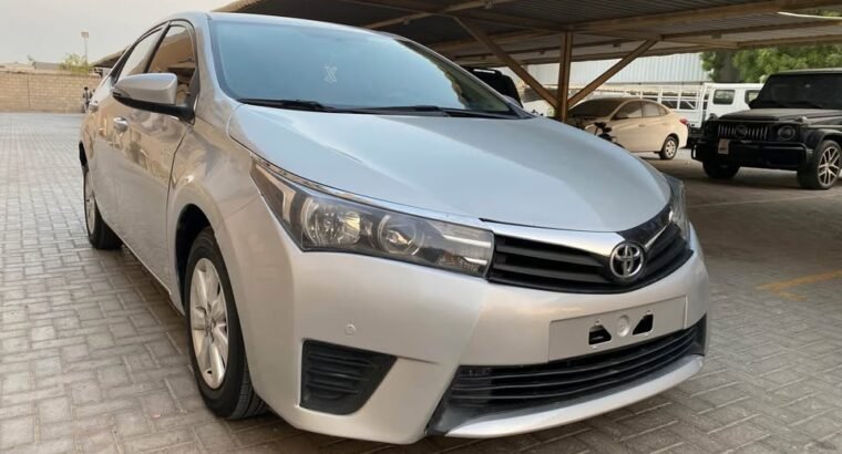 Toyota Corolla 2016 Gcc