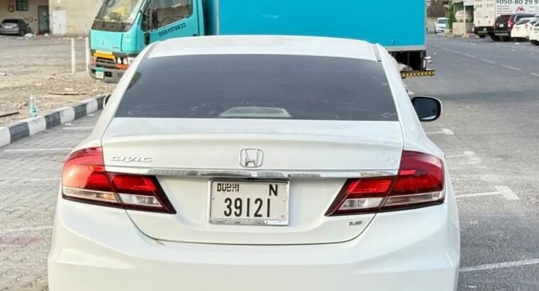 Honda Civic(sunroof) Full option MODEL::-2013 Km::-171021 GCC speech