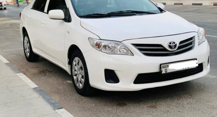 Toyota corolla Model 2013. Gcc specs Kms..196K CALL& 00971502391733
