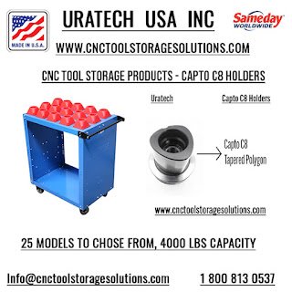 Uratech: High-Quality CNC Tool Storage for CAPTO C8 holders
