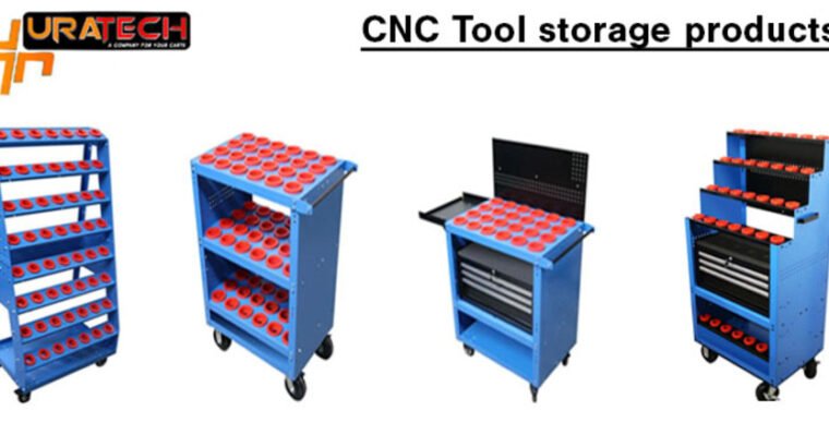 CNC Tool storage products from Uratech