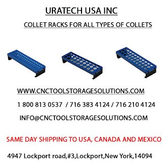 Uratech ER32 Collet Rack – Premium CNC Collet Organizer & Holder